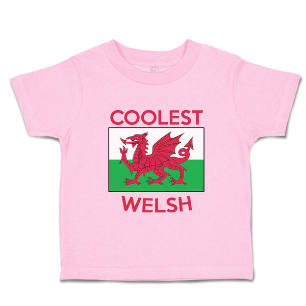 Toddler Clothes Coolest Welsh Countries Toddler Shirt Baby Clothes Cotton