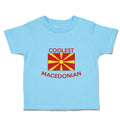 Toddler Clothes Coolest Macedonian Countries Toddler Shirt Baby Clothes Cotton