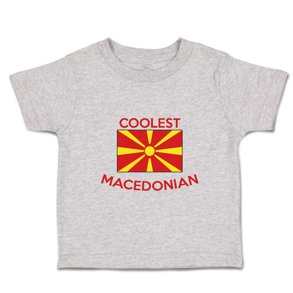 Toddler Clothes Coolest Macedonian Countries Toddler Shirt Baby Clothes Cotton