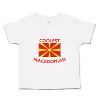 Toddler Clothes Coolest Macedonian Countries Toddler Shirt Baby Clothes Cotton