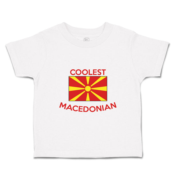 Toddler Clothes Coolest Macedonian Countries Toddler Shirt Baby Clothes Cotton