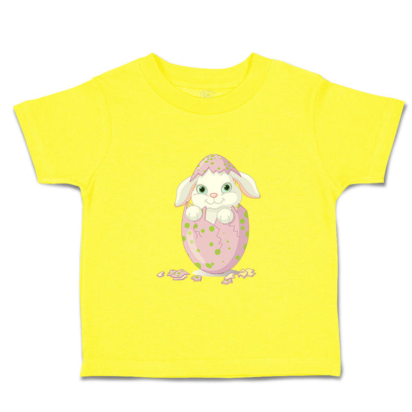 Toddler Clothes Bunny in Egg Shell Holidays Toddler Shirt Baby Clothes Cotton