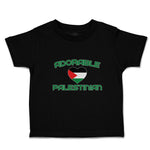 The Adorable Palestinian Flag on Heart Symbol