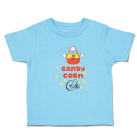 Toddler Clothes Candy Corn Cutie with Smiling Face and Stars Toddler Shirt