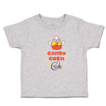Candy Corn Cutie with Smiling Face and Stars
