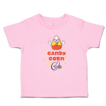 Toddler Clothes Candy Corn Cutie with Smiling Face and Stars Toddler Shirt