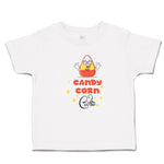 Toddler Clothes Candy Corn Cutie with Smiling Face and Stars Toddler Shirt