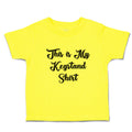 Cute Toddler Clothes This Is My Kegstand Shirt Toddler Shirt Baby Clothes Cotton