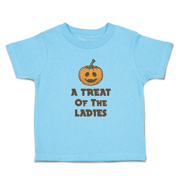 Toddler Clothes A Treat of The Ladies An Halloween Punpkin Face Toddler Shirt