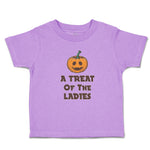 Toddler Clothes A Treat of The Ladies An Halloween Punpkin Face Toddler Shirt