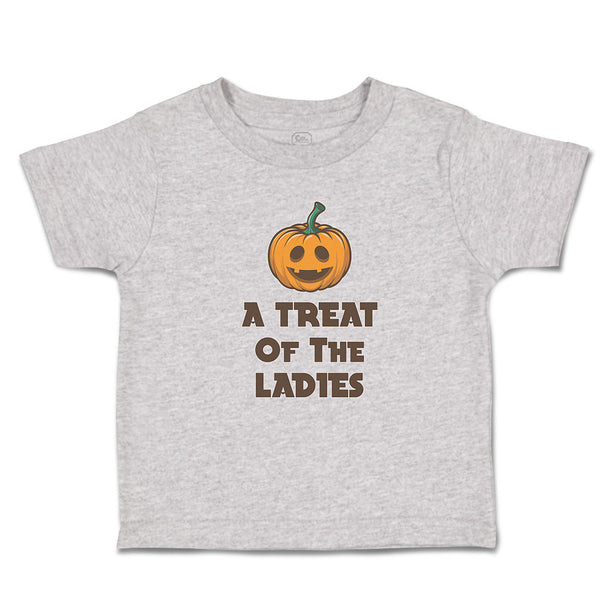 Toddler Clothes A Treat of The Ladies An Halloween Punpkin Face Toddler Shirt