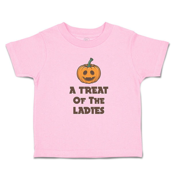Toddler Clothes A Treat of The Ladies An Halloween Punpkin Face Toddler Shirt