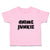 Toddler Clothes Monogram Silhouette Anime Junkie Letters Toddler Shirt Cotton