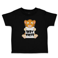 Cute Toddler Clothes Cute Little Baby Tiger Sitting Toddler Shirt Cotton