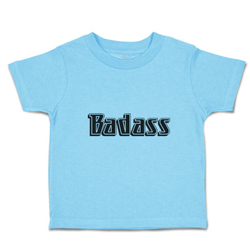 Cute Toddler Clothes Badass Typography Letter Toddler Shirt Baby Clothes Cotton