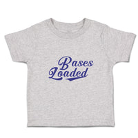Cute Toddler Clothes Bases Loaded Baseball Indoor Sport Gameplay Toddler Shirt