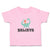 Toddler Girl Clothes Believe Sitting Cute Baby Brontosaurus Dinosaur Cotton