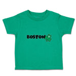 Grunge Clover Boston Shamrock Leaf St. Patricks Day Symbol