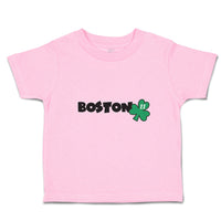 Grunge Clover Boston Shamrock Leaf St. Patricks Day Symbol