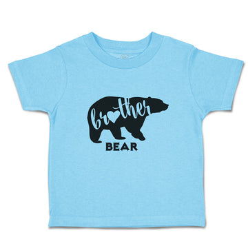 Cute Toddler Clothes Brother Bear Silhouette Wild Animal Toddler Shirt Cotton