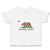 Toddler Clothes Flag of California Republic State of United States Toddler Shirt