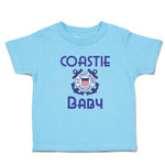 United States Coast Guard Auxiliary Coastie Baby with Flag