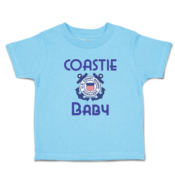 Toddler Clothes United States Coast Guard Auxiliary Coastie Baby with Flag