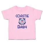 Toddler Clothes United States Coast Guard Auxiliary Coastie Baby with Flag