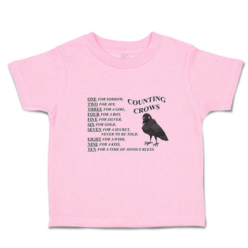 Toddler Clothes Crows Joy, Girl, Boy, Gold, Secret, Told, Wish, Kiss, Cotton