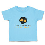 Cute Toddler Clothes Don'T Scare Me I Poop Easily An Silhouette Skull Head