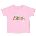 Toddler Clothes Eligible Bachelor Monogram Letters Toddler Shirt Cotton