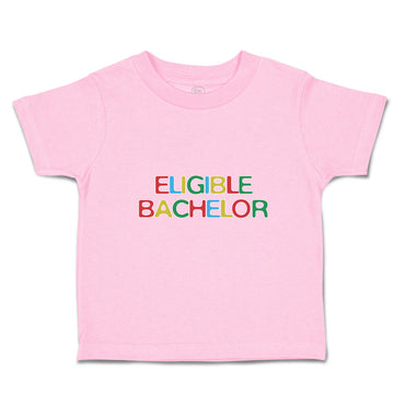 Toddler Clothes Eligible Bachelor Monogram Letters Toddler Shirt Cotton