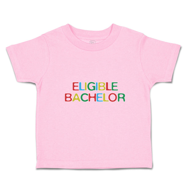 Toddler Clothes Eligible Bachelor Monogram Letters Toddler Shirt Cotton