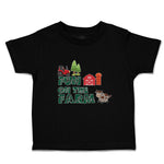 Fun on The Farm with A Barn, House, Windmill, Cow and A Tractor
