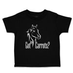 Pony Got An Carrots Funny Horse Animal Head