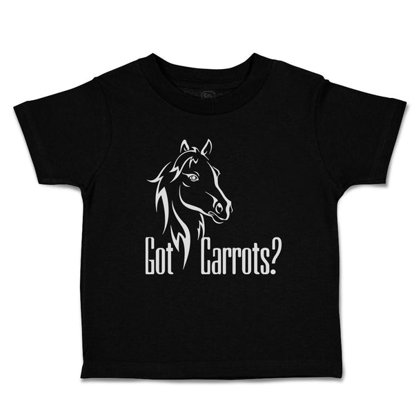 Pony Got An Carrots Funny Horse Animal Head