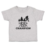 Hide & Seek Champion An Silhouette Bigfoot and Trees