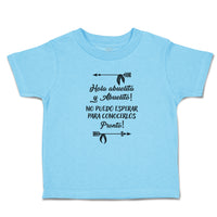 Toddler Clothes Abuelita Puedo Esperar Para Conocerlos Pronto! Toddler Shirt