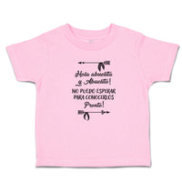 Toddler Clothes Abuelita Puedo Esperar Para Conocerlos Pronto! Toddler Shirt