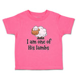 Toddler Girl Clothes I Am 1 of His Lambs Bushy Fur for Livestock Toddler Shirt