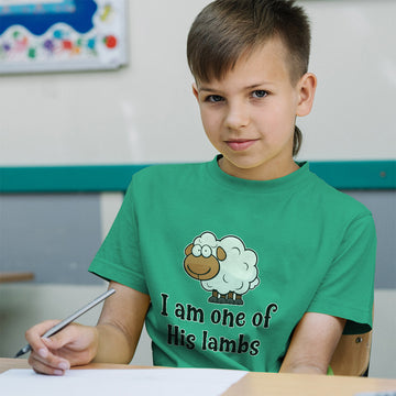 Toddler Girl Clothes I Am 1 of His Lambs Bushy Fur for Livestock Toddler Shirt