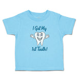 Toddler Clothes Keep Calm I Got My 1St Tooth! Smiling Toddler Shirt Cotton