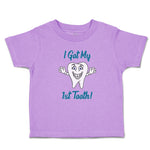 Toddler Clothes Keep Calm I Got My 1St Tooth! Smiling Toddler Shirt Cotton