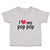 I Love My Pop Pop An Dad's Love with Red Heart