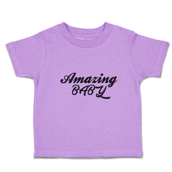 Toddler Clothes Amazing Baby Motivational and Inspiring Letters Toddler Shirt