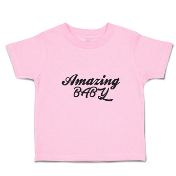 Toddler Clothes Amazing Baby Motivational and Inspiring Letters Toddler Shirt