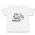 Toddler Clothes I'M This Many with Pattern Arrow and Index Finger Pointing