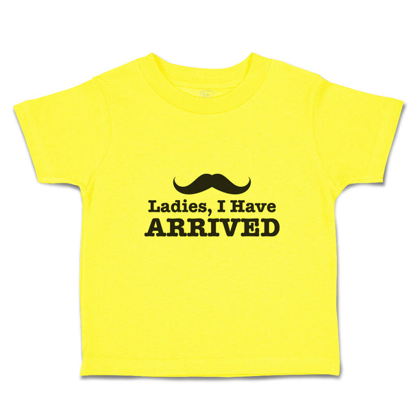 Cute Toddler Clothes Ladies, I Have Arrived Silhouette Man's Mustache Cotton