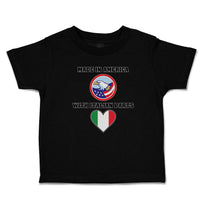 Toddler Clothes America Italian Parts National Flag Bald Eagle Usa Toddler Shirt
