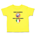 Cute Toddler Clothes America Italian Parts Flag Bald Eagle Usa Toddler Shirt